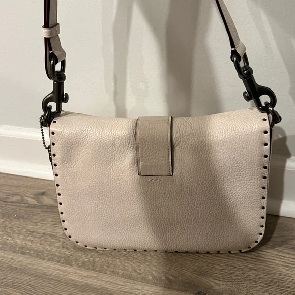 Coach Paige Shoulder Bag in Chalk - Picture 7 of 9